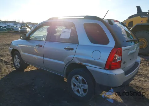 2010 Kia Sportage Lx V6 из США, поврежденный, VIN KNDKGCA30A7733883